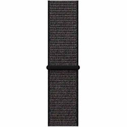 RM-3386WATCH44BK [アップルウォッチ対応ナイロン スポーツベルト ブラック 44mm]