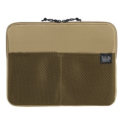 タブレット汎用ケース 10.6インチ Mesh×Twill ベージュ TBC-FC101806BG