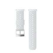 SS050156000 [SUUNTO 24MM ATHLETIC 3 SILICONE WHITE STEEL STRAP M]