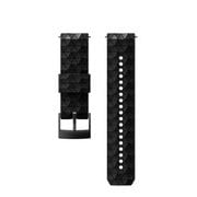 SUUNTO 24MM EXPLORE 2 SILICONE BLACK BLACK STRAP M [キャンプ用品 アクセサリー]
