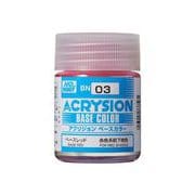 BN03 [アクリジョン ベースカラーシリーズ No.3 ベースレッド 18ml]