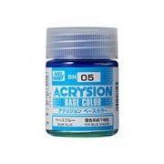 BN05 [アクリジョン ベースカラーシリーズ No.5 ベースブルー 18ml]