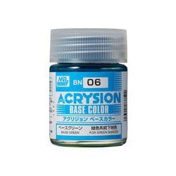 BN06 [アクリジョン ベースカラーシリーズ No.6 ベースグリーン 18ml]