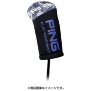 PING 19SS 34545-01 HC-U191 カモヘッドカバーフェアウェイウッド用 ブラック