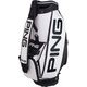 TOUR STAFF BAG 191 WHITE/BLACK [キャディバッグ 5.4kg 10型 47インチ対応 口枠数6 2019年モデル]