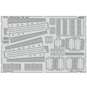 EDU32431 P-40F ガンベイエッチングパーツ (トランぺッター用) [1/32 エッチングパーツ]