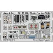 EDUSS658 ファントム FGR.2 ズームエッチングパーツ (エアフィックス用) [1/72 ZOOM エッチングパーツ]