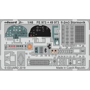 EDUFE973 Il-2m3 シュトルモビク ズームエッチングパーツ (アキュレイトミニアチュア用) [1/48 ZOOM エッチングパーツ]