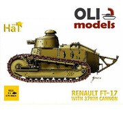 ミリタリーシリーズ HAT8113 WWI ルノーFT-17 37mm砲搭載型 [1/72 プラモデル]