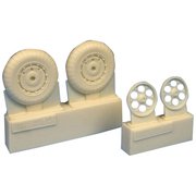 BR48356 フォッケウルフ Fw190A-1/A-5 主車輪 [1/48 レジン製ディティールアップパーツ]