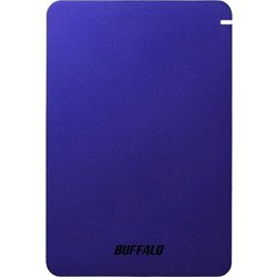 ポータブルハードディスク MiniStation（ミニステーション） HD-PGF-Aシリーズ 1TB USB 3.1（Gen 1）/3.0/2.0 耐衝撃ボディー ブルー HD-PGF1.0U3-BLA