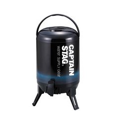 最後まで注げる!ウォータージャグ8L ウォータータンク ジャグ ネイビー UE-2027