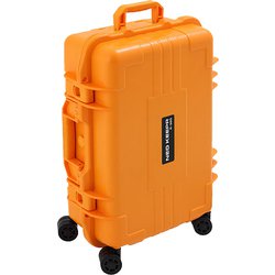 樹脂製ハードケース ミディアム（外寸：570×400×200mm）6kg 防塵/防水/耐衝撃 オレンジ R-505-OR