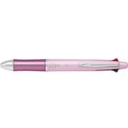 ドクターグリップ 4+1 4色ボールペン 0.5mm/シャープペン 0.3mm パールピンク BKHDF1SEF3-PP