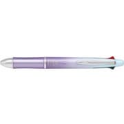 ドクターグリップ 4+1 4色ボールペン 0.5mm/シャープペン 0.3mm グラデーションラベンダー BKHDF1SEF3-GLA
