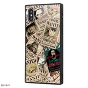 IQ-OP20K1B/OP001 [iPhone XS/X用 耐衝撃ガラスケース KAKU ワンピース 手配書]