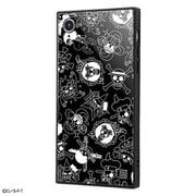 IQ-OP18K1B/OP002 [iPhone XR用 耐衝撃ガラスケース KAKU ワンピース 海賊旗マーク]