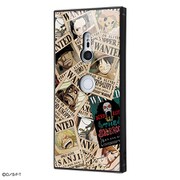 IQ-OXZ3K1B/OP001 [Xperia XZ3用 耐衝撃ガラスケース KAKU ワンピース 手配書]