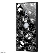 IQ-OXZ3K1B/OP002 [Xperia XZ3用 耐衝撃ガラスケース KAKU ワンピース 海賊旗マーク]