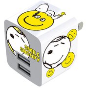 AC100V充電器 SNOOPY スマイル＆ピース SNA-55