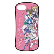 SLM-124A [ハイブリッドガラスケース iPhone 8/7 セーラー5戦士]