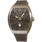 腕時計 並行輸入品 2年保証 V45SCDTTT BR カーフ/ラバー ブラックPG 5NBR