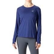 WSランニングLSトップ 2012A065 402_Iブルー Mサイズ [ランニングシャツ レディース]