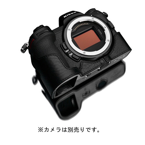 XS-CHZ6/7BK [ニコン Z6/Z7用本革カメラハーフケース ブラック]