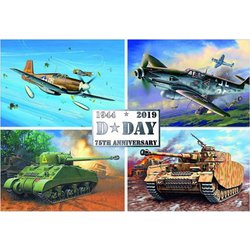 D-DAY 75th アニバーサリーセット　プラモデル　1/72  ドイツレベル ヨドバシ.com - ドイツレベル 03352 D-DAY 75th アニバーサリー