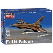 MC14744 アメリカ空軍 F-16A ファイティングファルコン フレーム塗装済キャノピー付属 [1/144スケール プラモデル]