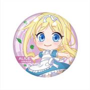ソードアートオンライン アリシゼーション ぽぷきゃら ポリカバッジ アリス 幼少期ver [キャラクターグッズ]
