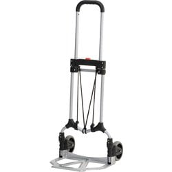 MAGNA CART MCI-SS Personal Hand Truck [折り畳み式 ハンドトラック キャリーカート/台車 スチール製 シルバー  キャリーカート用ストラップ1本付属] 通販【全品無料配達】 - ヨドバシ.com