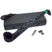 プラスチック製管楽器 完全防水仕様 サックス C調 jSax 2.0 Black/Green 専用ハードケース付き N520JBGN