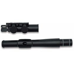 プラスチック製管楽器 jFlute専用アップグレードキット C足部管/ストレートタイプ頭部管 Black N245UKBK