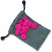 プラスチック製管楽器 Student Flute/jFlute専用カラーキーキャップ シリコン製 Pink N225KCPK