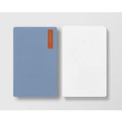 シリコンメモ クリップセット wemo ウェアラブルメモ パッドタイプS＆クリップ ブルー