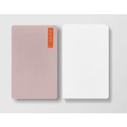 シリコンメモ クリップセット wemo ウェアラブルメモ パッドタイプS＆クリップ ピンク