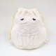 ふにすけ 巾着 白 [キャラクターグッズ]