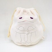 ふにすけ 巾着 白 [キャラクターグッズ]