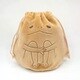 ふにすけ 巾着 茶 [キャラクターグッズ]