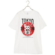 T-PB11752 [招き猫Tシャツ ホワイト Sサイズ]