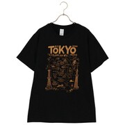 T-PB11117 [TOKYO MAP Tシャツ ブラック Sサイズ]