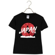 T-PB1204 [KIDS JAPAN闘魂Tシャツ ブラック 120サイズ]