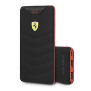 Ferrari公式 ワイヤレスモバイルバッテリー 10000mAh FEOPBW10KQUBK