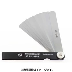 シクネスゲージカラースリーブタイプ 黒 CS-100MR