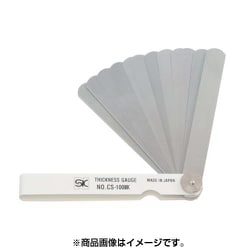 シクネスゲージカラースリーブタイプ 白 CS-100MK