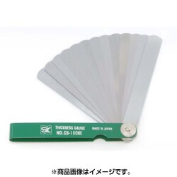 シクネスゲージカラースリーブタイプ 緑 CS-100MK