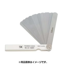 シクネスゲージカラースリーブタイプ 白 CS-100MT