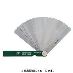 シクネスゲージカラースリーブタイプ 緑 CS-100ML