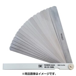 シクネスゲージカラースリーブタイプ 白 CS-150ML